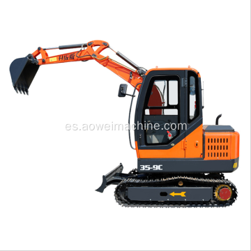 Miniexcavadora hidráulica de orugas Digger 3Ton 3t